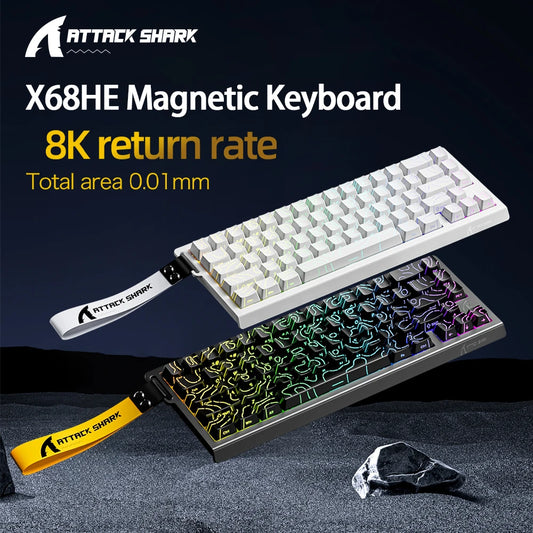 X68HE ATTACK SHARK Magnetic Gaming Keyboard Pro