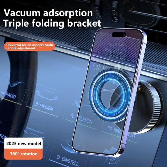 Strong Magnetic Phone Holder Vacuum Car Mount