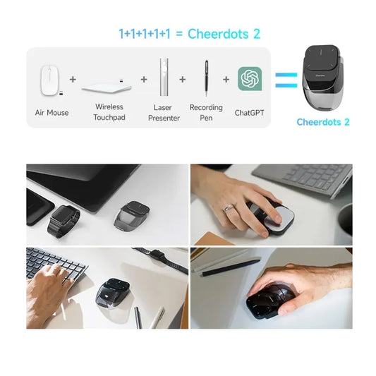 Cheerdots 2 Detachable Air Mouse AI Smart Control