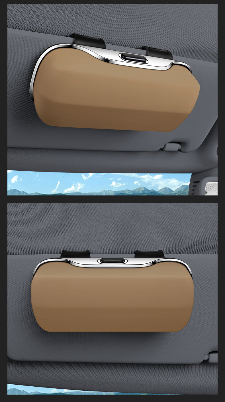 Car Visor Glasses Case Premium ABS Organizer