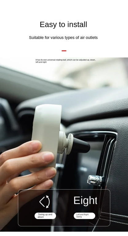 Mini Car Vent Fan Amagi: Portable Car Cooling Power