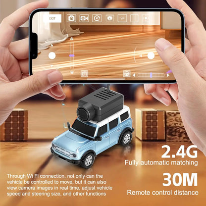 1/64 Mini RC Car 2.4G FPV Camera Drift Car