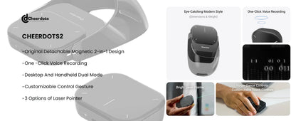 Cheerdots 2 Detachable Air Mouse AI Smart Control
