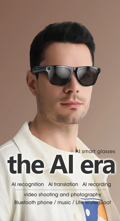 4K HD AI Smart Glasses 800w Pixel Camera Pro