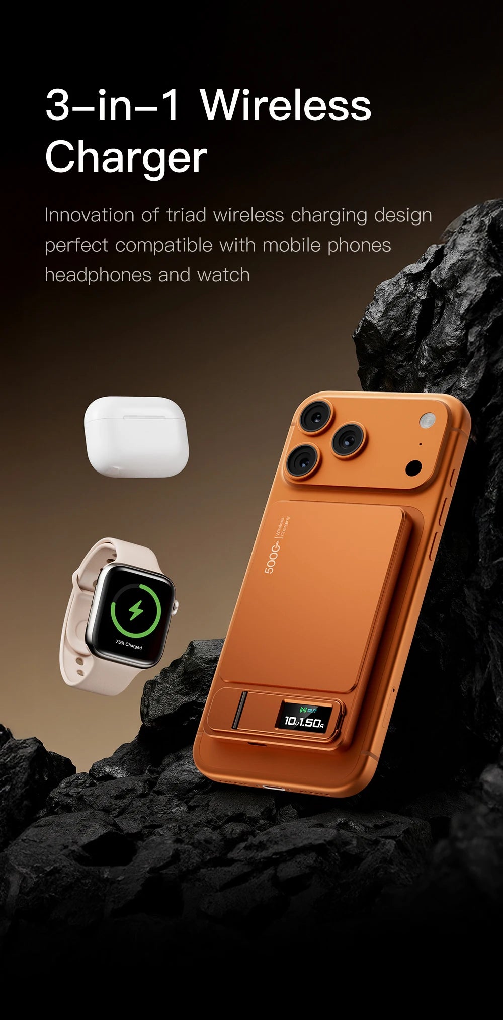 Magnetic Power Bank 10000mAh Fast Charging