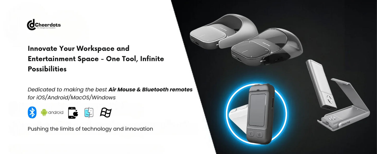 Cheerdots 2 Detachable Air Mouse AI Smart Control