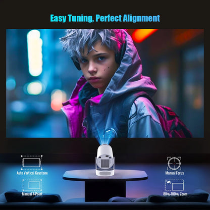 Magcubic Projector Android 14 HY300 Pro 8K