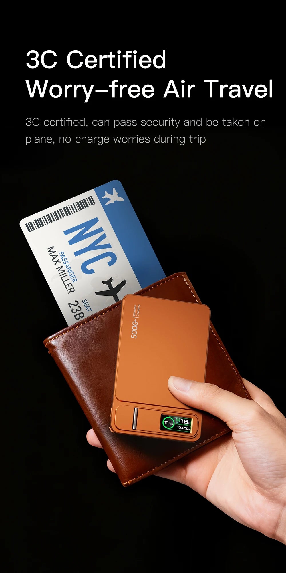 Magnetic Power Bank 10000mAh Fast Charging
