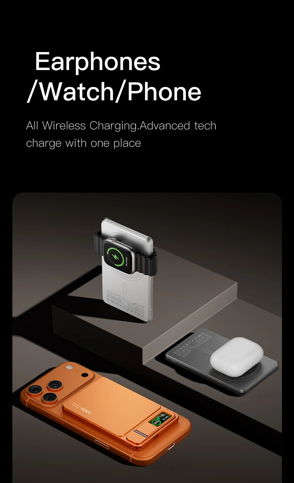 Magnetic Power Bank 10000mAh Fast Charging