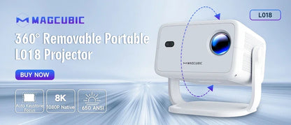 Magcubic Projector Android 14 HY300 Pro 8K