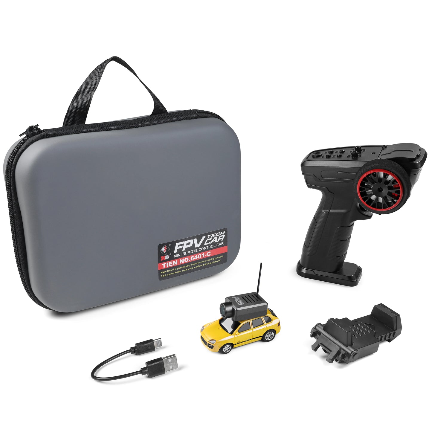 1/64 Mini RC Car 2.4G FPV Camera Drift Car