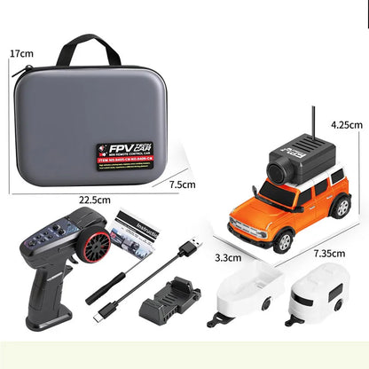 1/64 Mini RC Car 2.4G FPV Camera Drift Car