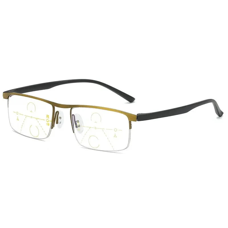 Progressive Multifocal Reading Glasses Anti-Blue