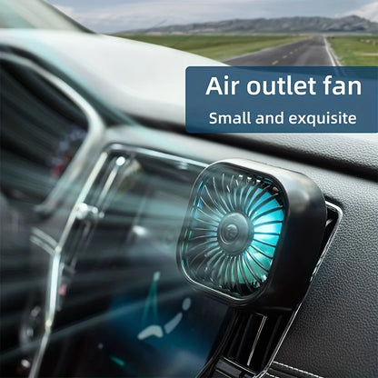 Mini Car Vent Fan Amagi: Portable Car Cooling Power