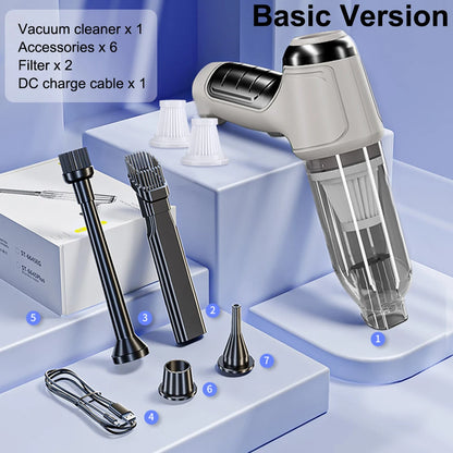 Car Vacuum Cleaner Wireless Portable 95000PA Power