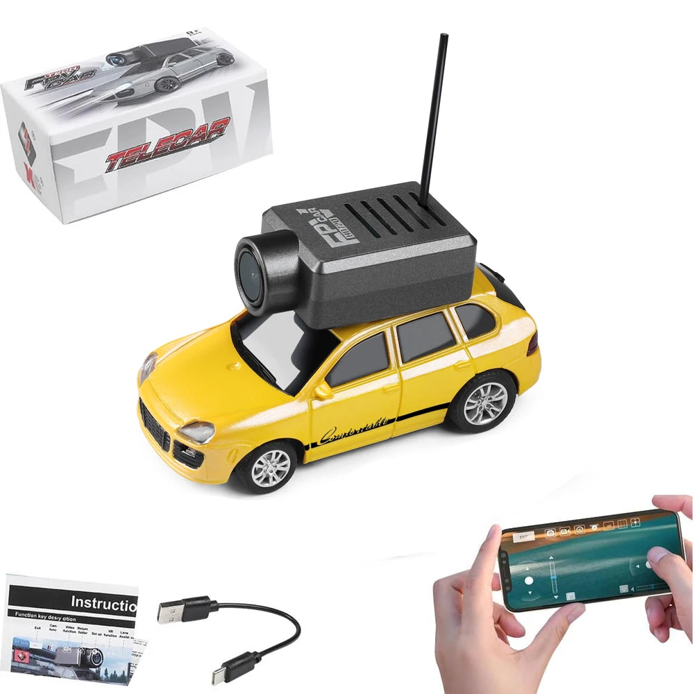 1/64 Mini RC Car 2.4G FPV Camera Drift Car