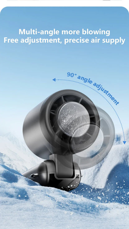 Lenovo Ice Cooling Handheld Fan 10Chill0 Speeds Turbo Fast