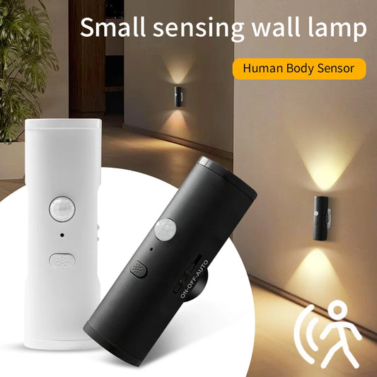Magnetic Motion Sensor Wall Lamp 3 Colors Spotlight