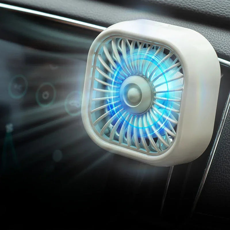Mini Car Vent Fan Amagi: Portable Car Cooling Power