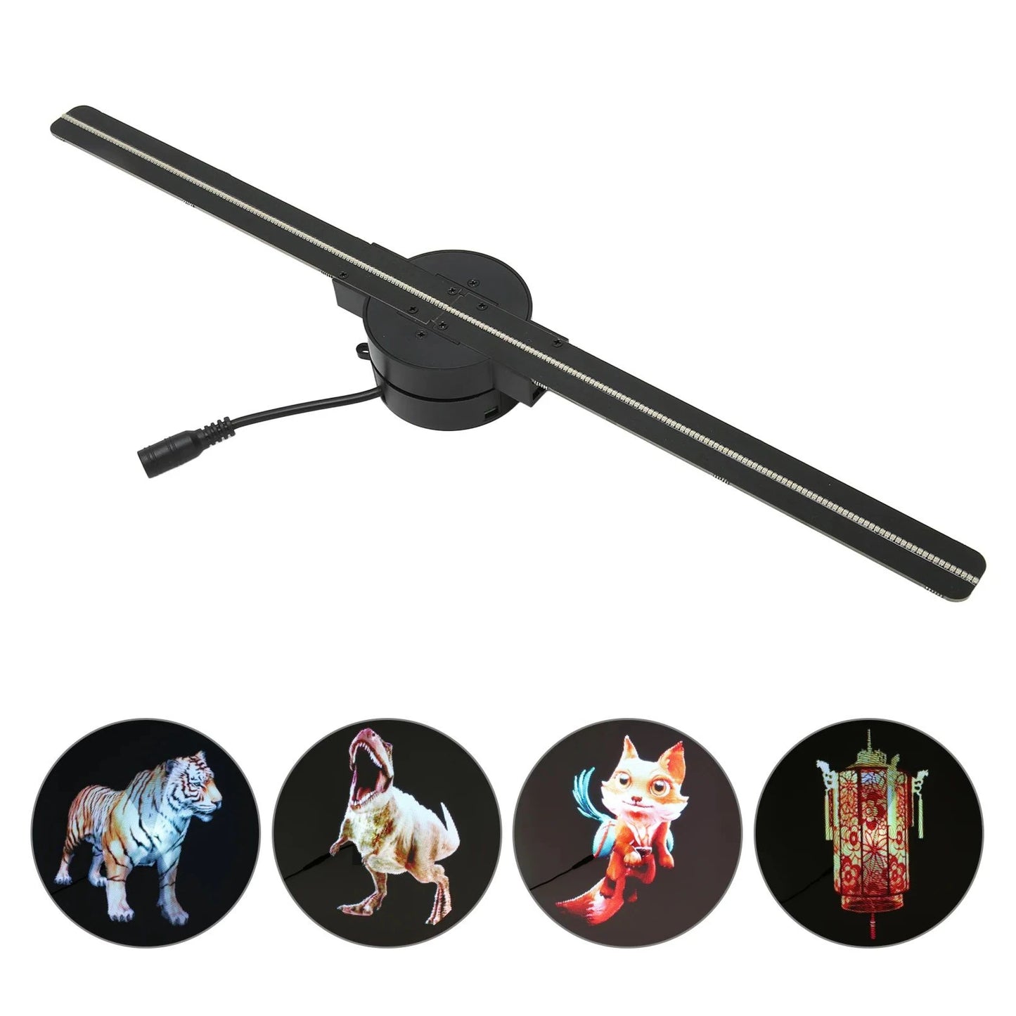 3D Hologram Fan 42CM WiFi Light Projector HD