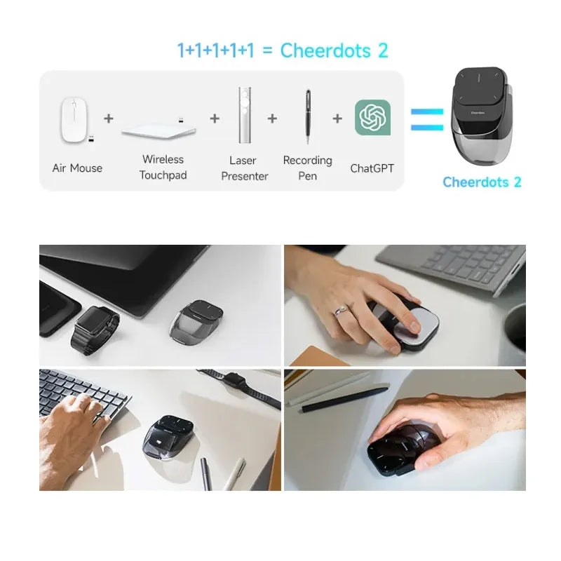 Cheerdots 2 Detachable Air Mouse AI Smart Control
