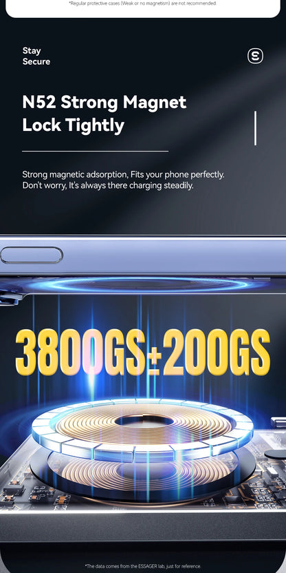 Essager Thin Wireless Power Bank 5000mAh Portable