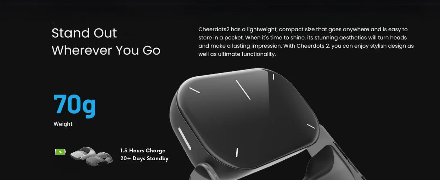 Cheerdots 2 Detachable Air Mouse AI Smart Control