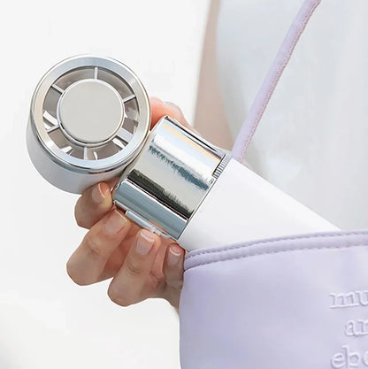 Portable Ice Cooling Fan Fast USB Rechargeable