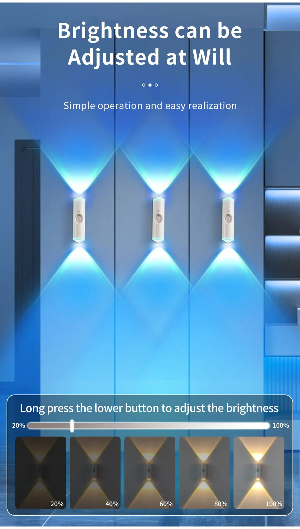 Magnetic Motion Sensor Smart Light LED Ambient Lamp