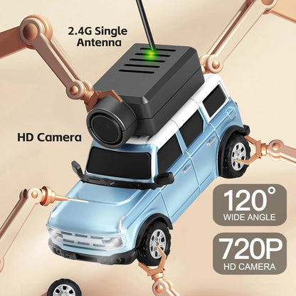 1/64 Mini RC Car 2.4G FPV Camera Drift Car