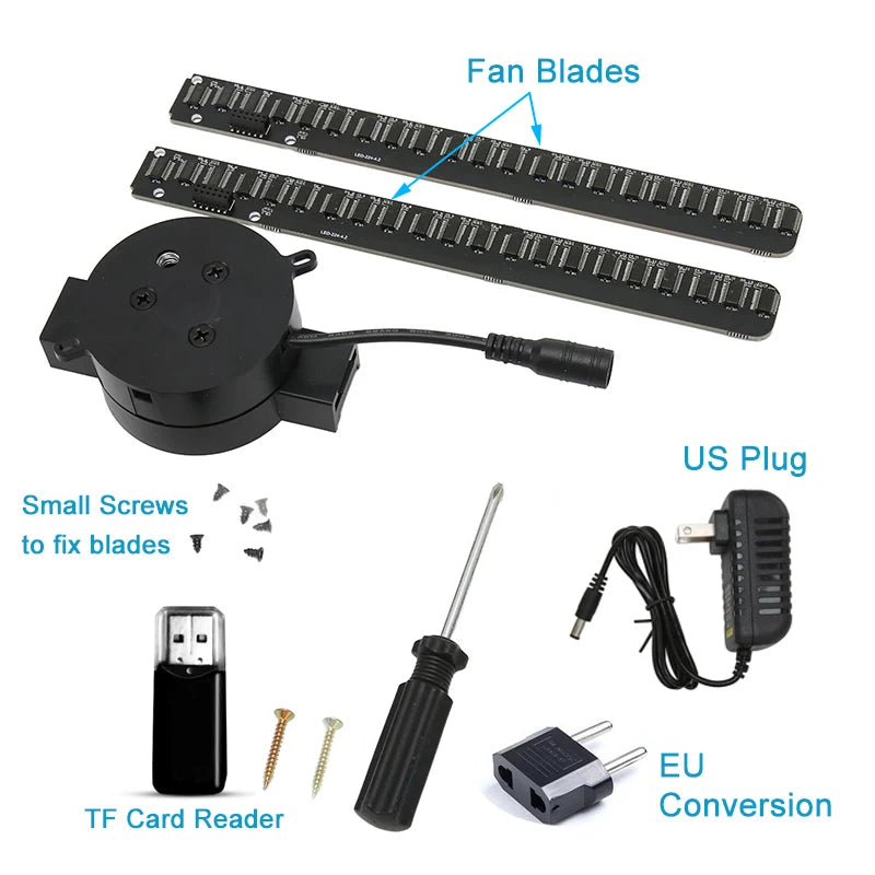 3D Hologram Fan 42CM WiFi Light Projector HD