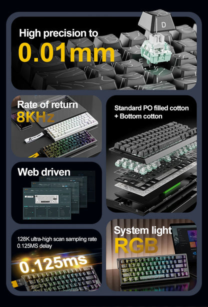 8000Hz Magnetic Gaming Keyboard Pro Speed