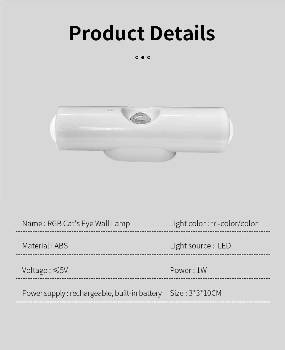 Magnetic Motion Sensor Smart Light LED Ambient Lamp