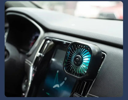 Mini Car Vent Fan Amagi: Portable Car Cooling Power