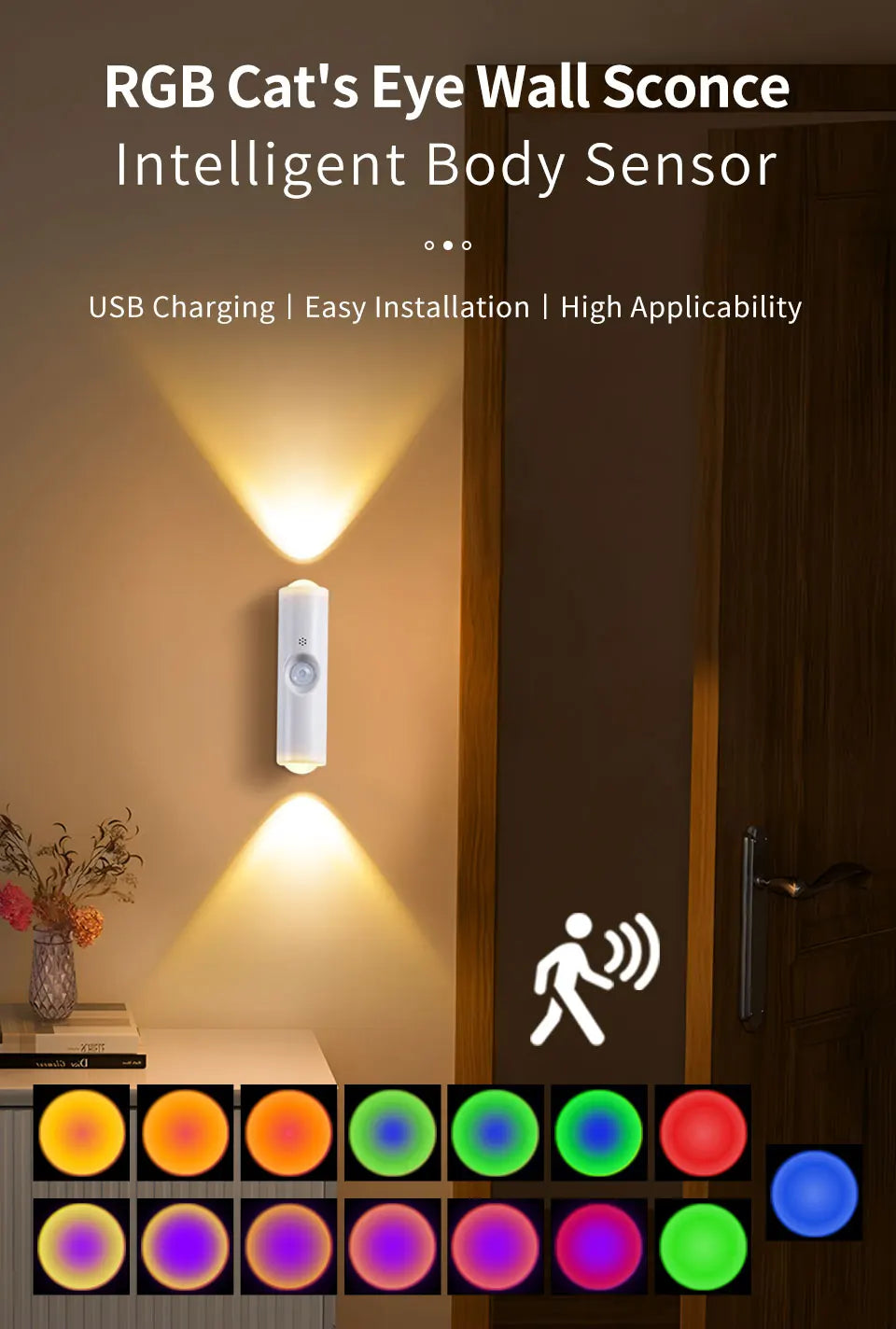 Magnetic Motion Sensor Smart Light LED Ambient Lamp
