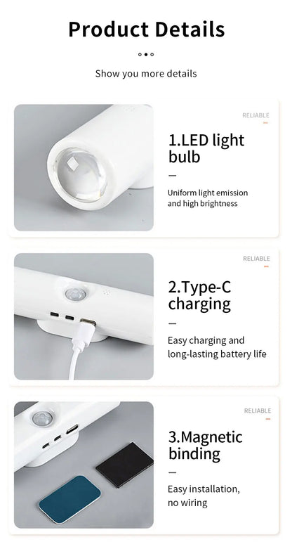 Magnetic Motion Sensor Smart Light LED Ambient Lamp