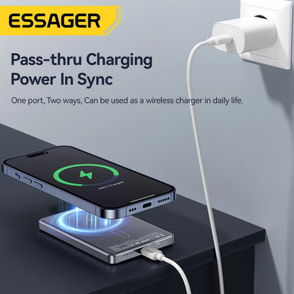 Essager Thin Wireless Power Bank 5000mAh Portable