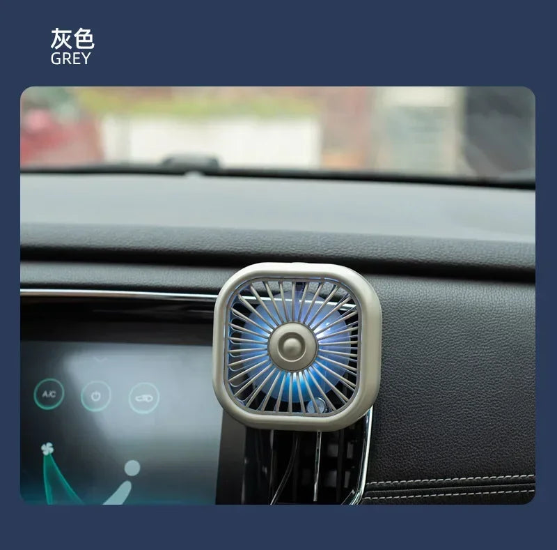 Mini Car Vent Fan Amagi: Portable Car Cooling Power