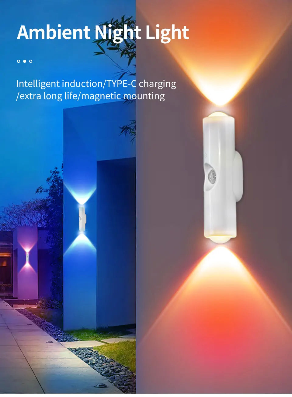 Magnetic Motion Sensor Smart Light LED Ambient Lamp