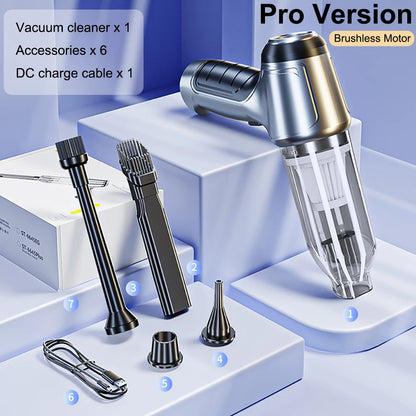 Car Vacuum Cleaner Wireless Portable 95000PA Power