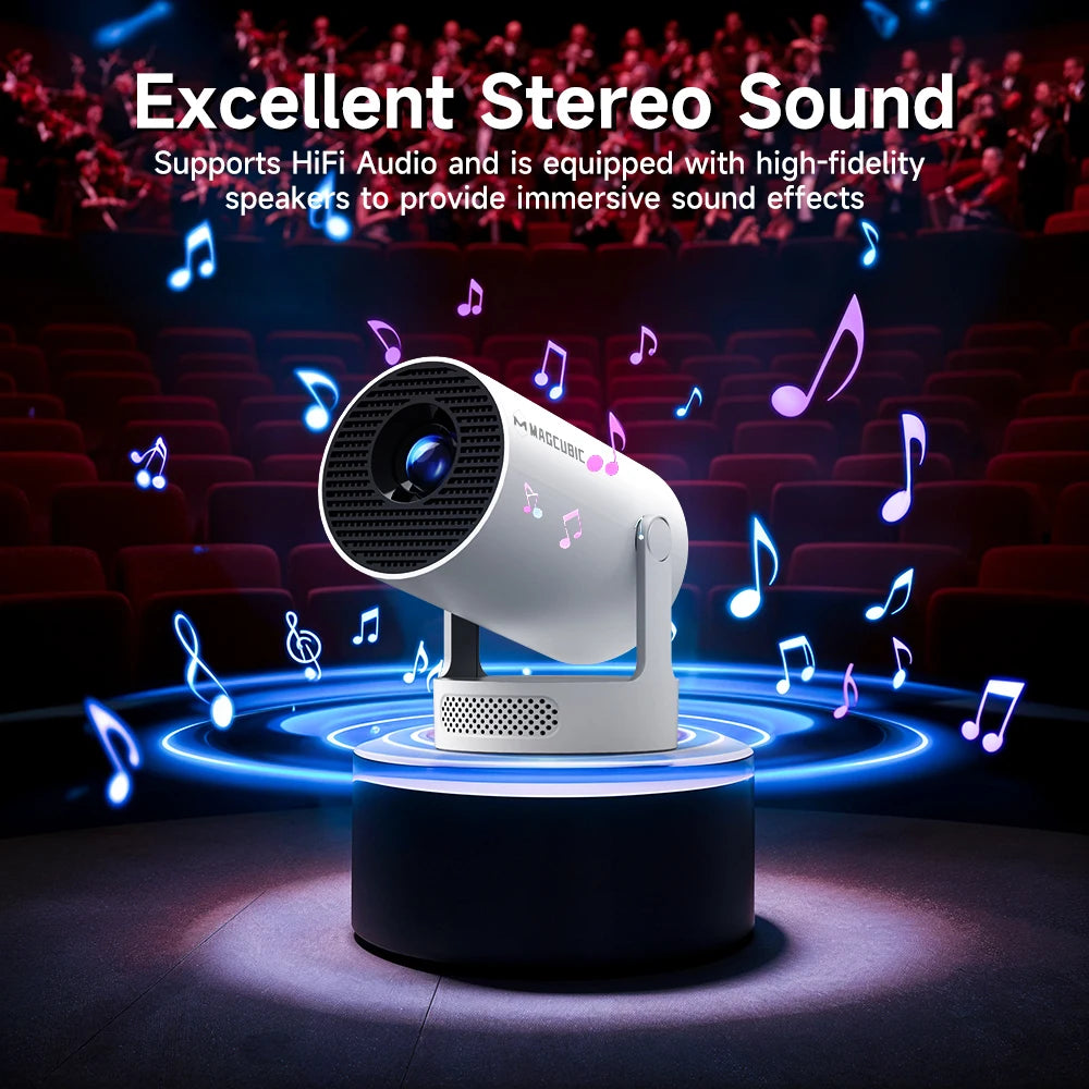 Magcubic Projector Android 14 HY300 Pro 8K