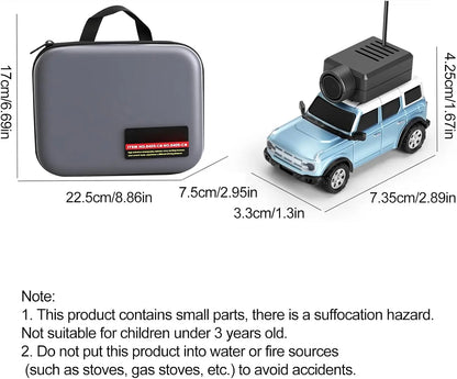 1/64 Mini RC Car 2.4G FPV Camera Drift Car