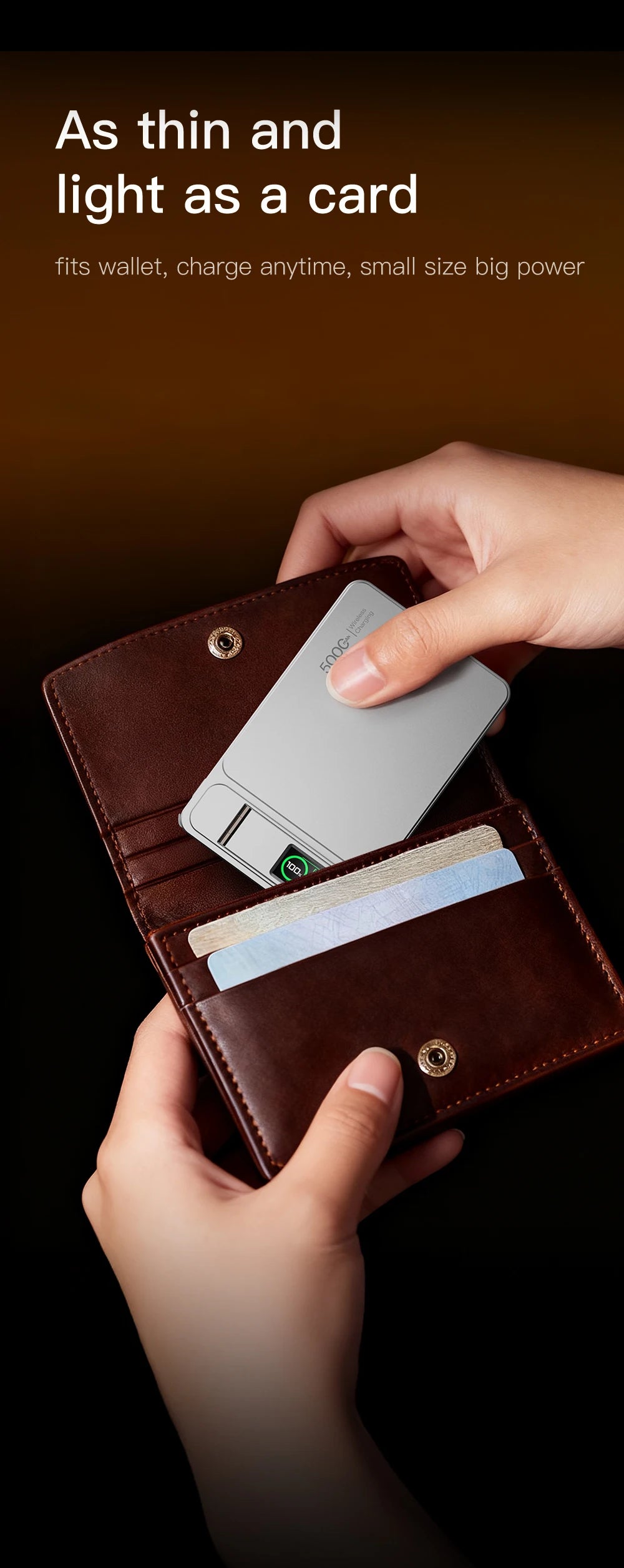 Magnetic Power Bank 10000mAh Fast Charging