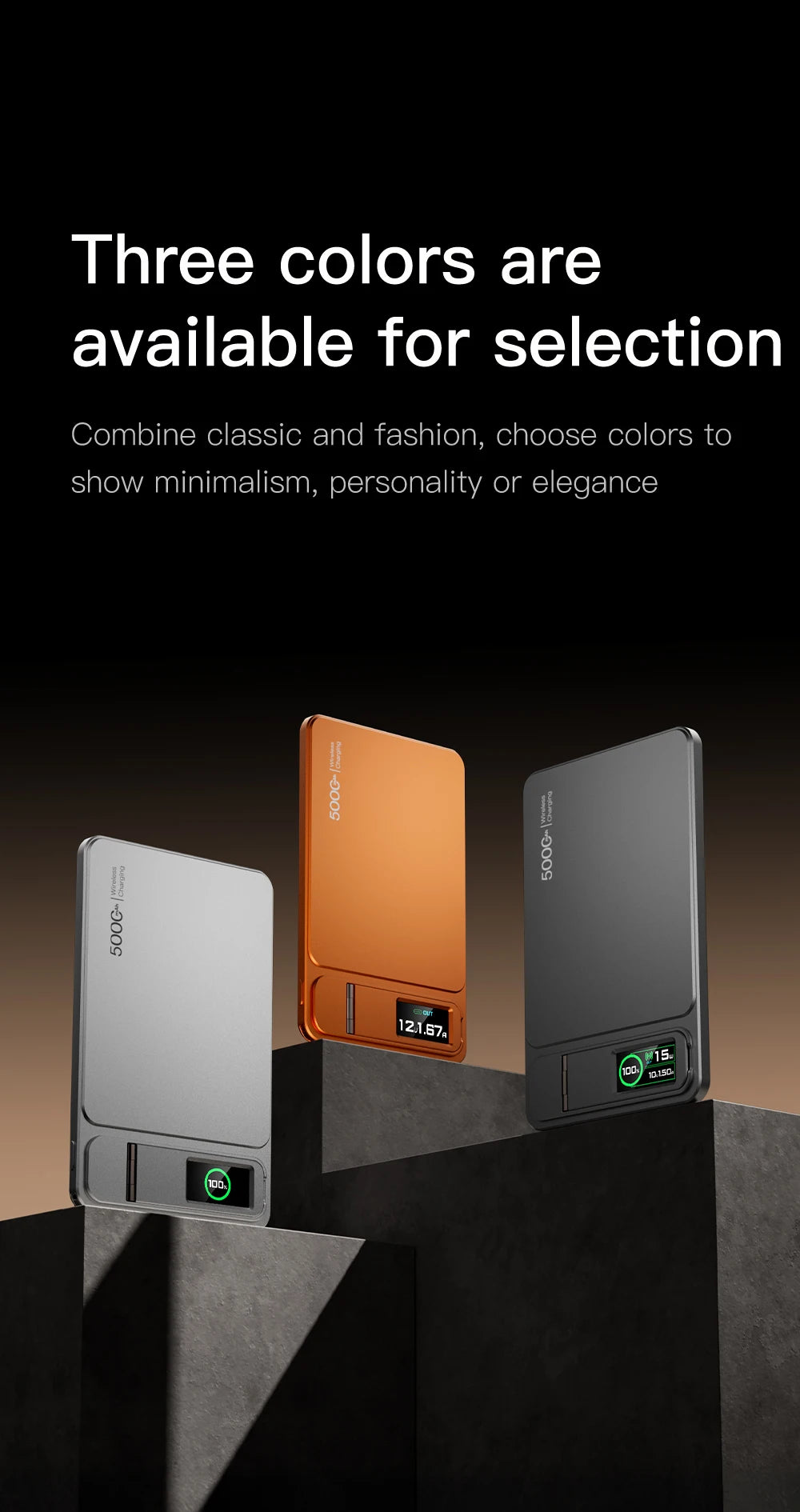 Magnetic Power Bank 10000mAh Fast Charging