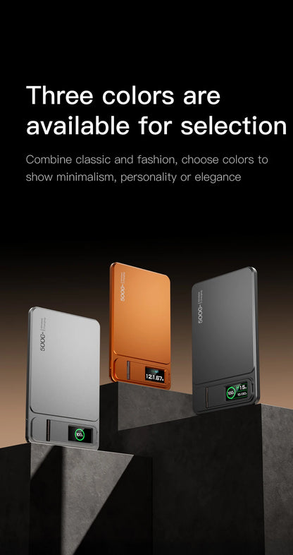Magnetic Power Bank 10000mAh Fast Charging