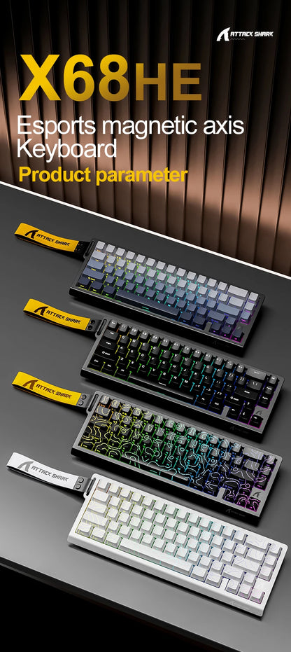 8000Hz Magnetic Gaming Keyboard Pro Speed