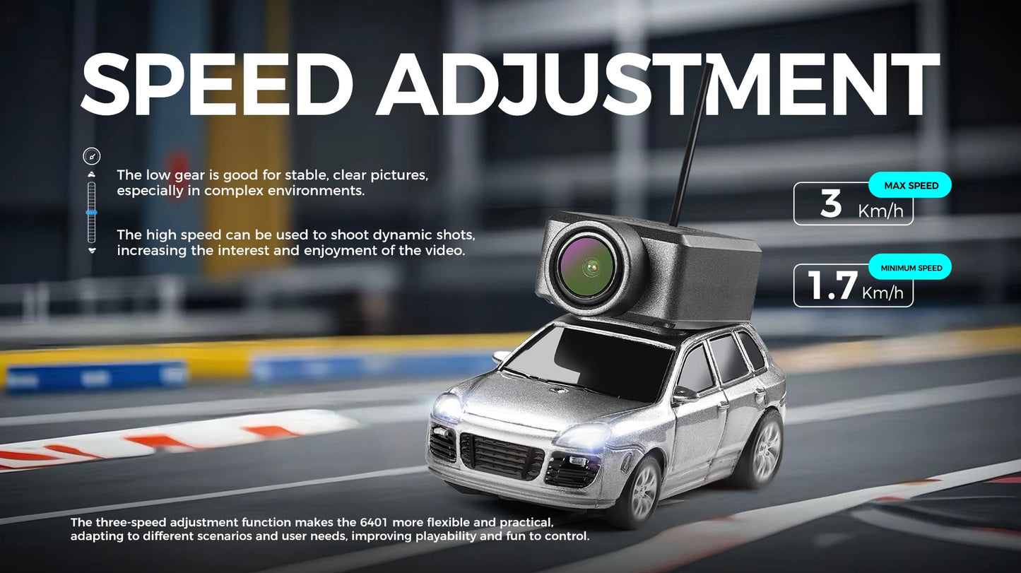 1/64 Mini RC Car 2.4G FPV Camera Drift Car